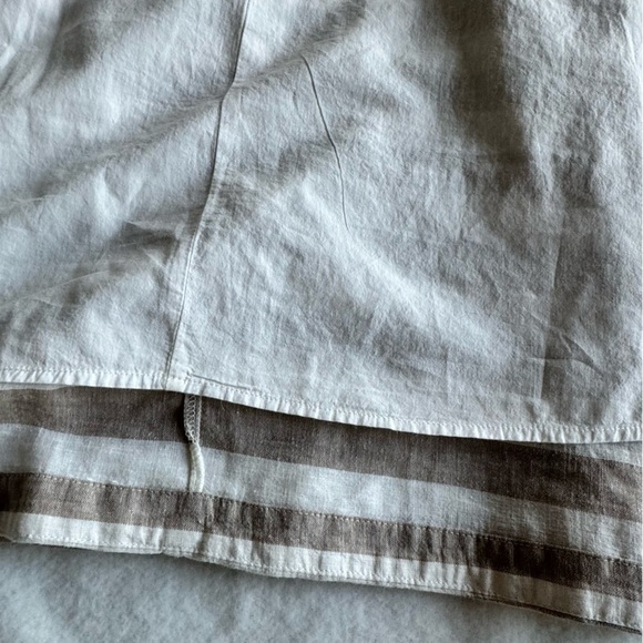 beachlunchlounge cotton / linen dress striped size XS - Picture 9 of 9